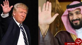 ترامپ: به سعودی‌ها گفتم که اگر صدها میلیارد دلار برای آمریکا کنار نگذارید، به ریاض نمی‌آیم