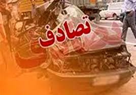 برخورد زنجیره ای ۱۰ دستگاه خودرو درآزادراه زنجان-تبریز
