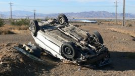 واژگونی خودروها پرشمارترین سانحه مرگبار جاده ای
